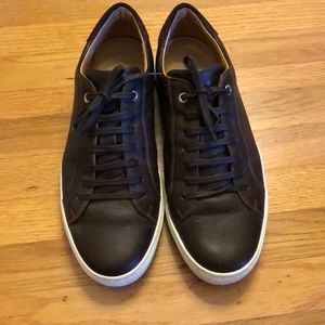 Brown Leather Sneakers - Suitsupply